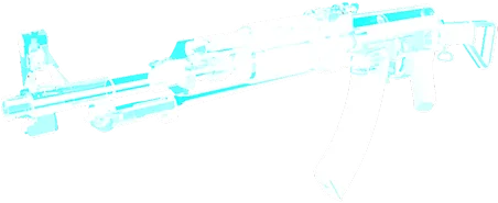 AK-47 White Ice custom model for CS2
