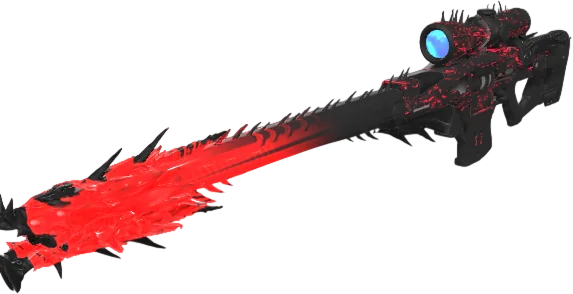 AWP Red Flame custom model for CS2