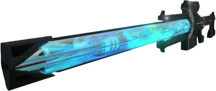 Knife Cyan Crystal custom model for CS2