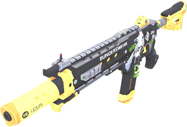 M4A4 Yellow custom model for CS2